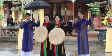 Dân ca quan họ Bắc Ninh được người dân hát trên hình thức giao duyên