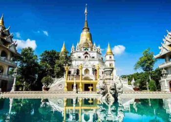 Chùa Bửu Long - nét đẹp độc đáo mang kiến trúc Thái vô cùng nổi bật