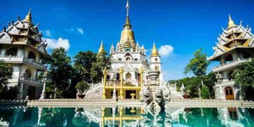 Chùa Bửu Long - nét đẹp độc đáo mang kiến trúc Thái vô cùng nổi bật