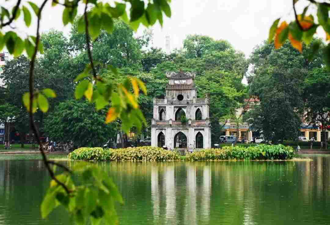 Tháp Rùa Hồ Gươm  Linh hồn của thủ đô Hà Nội  Justflyvn