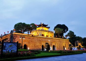 Di tích Hậu Lâu ở Hoàng Thành Thăng Long