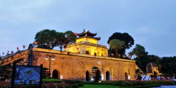 Di tích Hậu Lâu ở Hoàng Thành Thăng Long