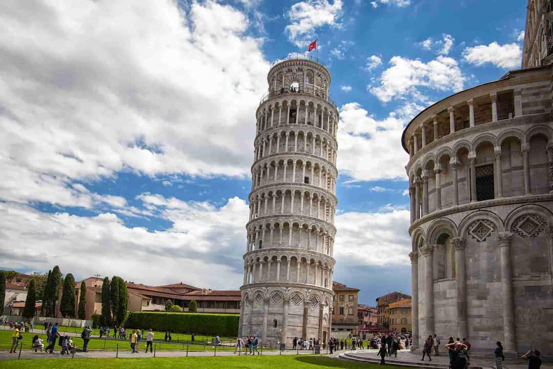 Lịch sử nổi bật của Tháp Nghiêng Pisa