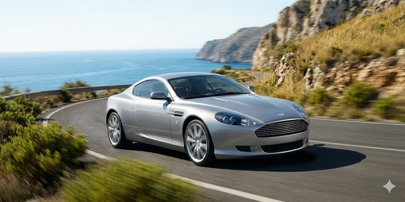 Hình ảnh Aston Martin DB9 vận hành đầy quyền năng trên các cung đường đẹp
